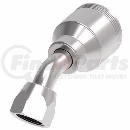 4SA8FJA8 by WEATHERHEAD - Fitting - Hose Fitting (Permanent), 4-Spiral SAE 37 Core A