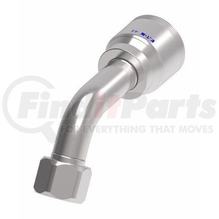 4SA16FJG16 by WEATHERHEAD - Fitting - Hose Fitting (Permanent), 4-Spiral, SAE 37, Steel 60 degree