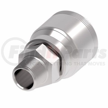 4SA12MP16 by WEATHERHEAD - Fitting - Hose Fitting (Permanent), 4-Spiral, NPTF/SM, Steel