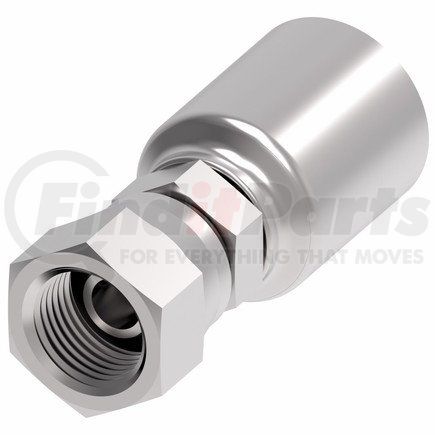 4TA6SP6 by WEATHERHEAD - Aeroquip Fitting - Hose Fitting (Permanent), Thermo NPSM Female