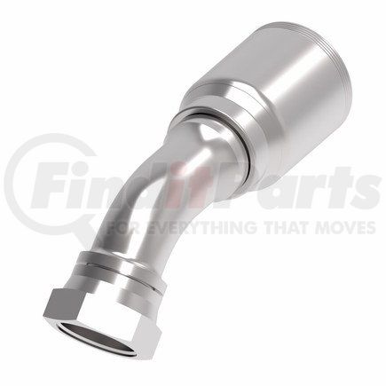 4SA24FJA24 by WEATHERHEAD - Fitting - Hose Fitting (Permanent), 4-Spiral 4S JIC/37 Female SW - 45