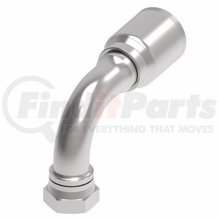 4SA24FJB24 by WEATHERHEAD - Fitting - Hose Fitting (Permanent), 4-Spiral 4S JIC/37 Female SW - 90