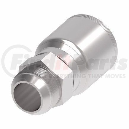 4SA32MJ32 by WEATHERHEAD - Fitting - Hose Fitting (Permanent), 4-Spiral 4S JIC/37 Male - STR