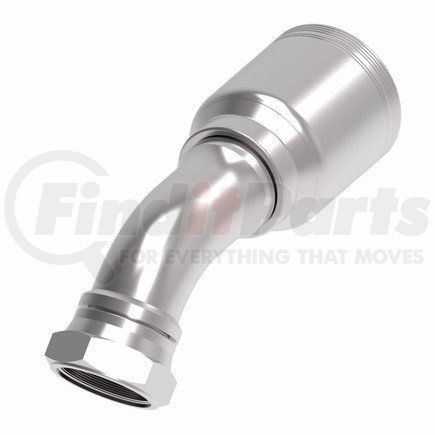 6S24BFA24 by WEATHERHEAD - Fitting - Hose Fitting (Permanent), 6-Spiral 6S BSPP Female SW - 45