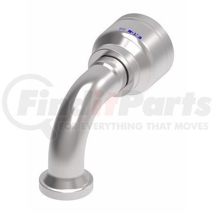 6S16FLB16 by WEATHERHEAD - Fitting - Hose Fitting (Permanent), 6-Spiral, 61-Flange, Steel 90