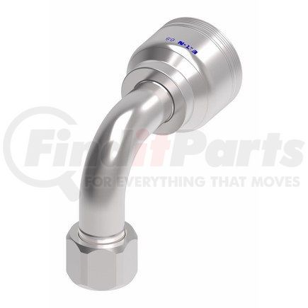 6SA16FJB16 by WEATHERHEAD - Fitting - Hose Fitting (Permanent), 6-Spiral, SAE 37, Steel 90 Degree