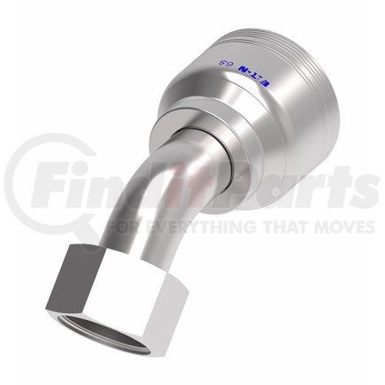 6SA16FRA16 by WEATHERHEAD - Fitting - Hose Fitting (Permanent), 6-Spiral, ORS, 45 deg Nipple