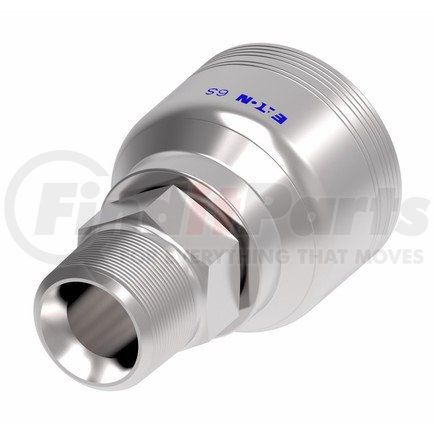 6SA16MP16 by WEATHERHEAD - Fitting - Hose Fitting (Permanent), 6-Spiral, NPTF/SM, Steel