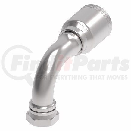 6SA24FRB24 by WEATHERHEAD - Fitting - Hose Fitting (Permanent), 6-Spiral 6S ORS Female SW - 90