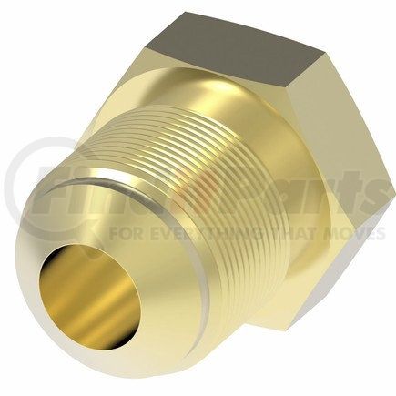 39X8 by WEATHERHEAD - SAE 45° Flare Brass Plug 1/2" Tube Size