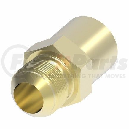 Weatherhead 46X5 Hydraulic Hose SAE 45° Flare Brass Female Connector 5/16" Tube Size