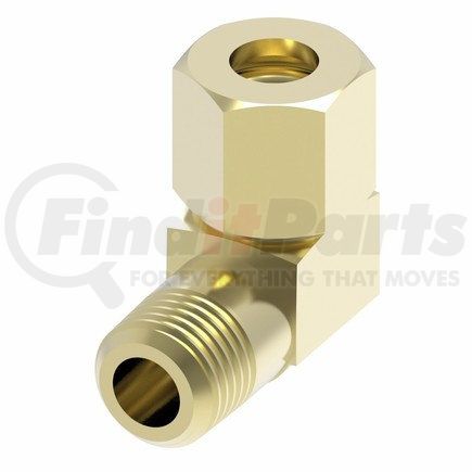 69X6X2 by WEATHERHEAD - Hydraulics Adapter - Compression 90 Degree Male- Male Pipe