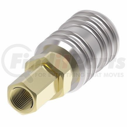 1000E by WEATHERHEAD - 1000E Series Hydraulic Coupling / Adapter - Female, One-way socket