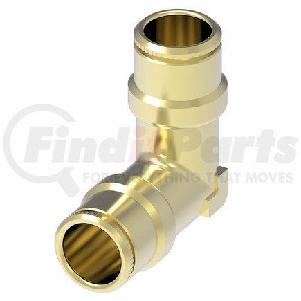 1165X5M by WEATHERHEAD - Push To Connect Brass Union Elbow 5/16" Tube Size