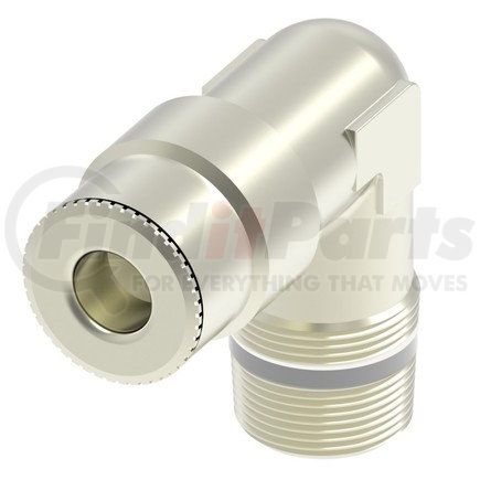 1169X5MX4PTS by WEATHERHEAD - Push To Connect Brass Male Elbow 5/16" Tube Size