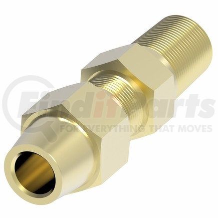 1368X4Z by WEATHERHEAD - Air Brake Connectors for Copper Tubing Brass Male Connector 1/4" Tube Size