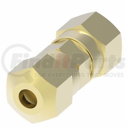 1462X4-CT by WEATHERHEAD - Air Brake Connectors for Nylon Tubing Brass Union 1/4" Tube Size