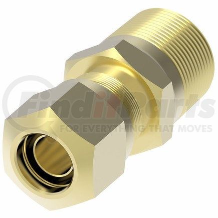 1468X6-CT by WEATHERHEAD - Air Brake Connectors for Nylon Tubing Brass Male Connector 3/8" Tube Size