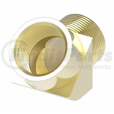 1480X8-CT by WEATHERHEAD - Air Brake Connectors for Nylon Tubing Brass 45º Male Elbow 1/2" Tube Size