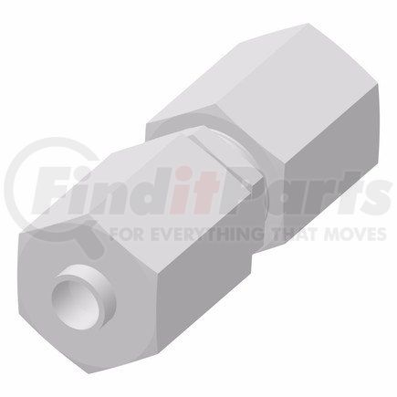 1562X6X4G by WEATHERHEAD - Molded Compression Tube Fitting Nylon Poly Union Connector 3/8" Tube Size