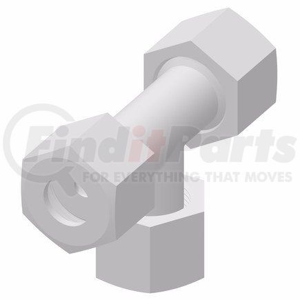 1564X6 by WEATHERHEAD - Molded Compression Tube Fitting Nylon Poly Union Tee 3/8" Tube Size
