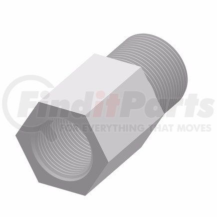 1566X4X4 by WEATHERHEAD - Molded Compression Tube Fitting Nylon Poly Female Connector 1/4" Tube Size