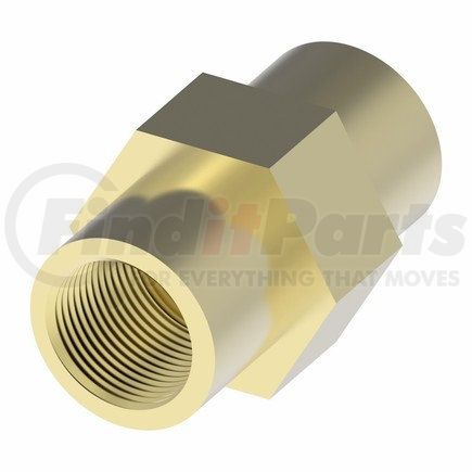 3250X4 by WEATHERHEAD - Pipe Brass Union 1/4" Tube Size