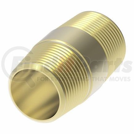 3326X8-CT by WEATHERHEAD - Brake Fitting Assorment - 1.1 in. Male, Brass, with 3/8 in. I.D, Close Nipple