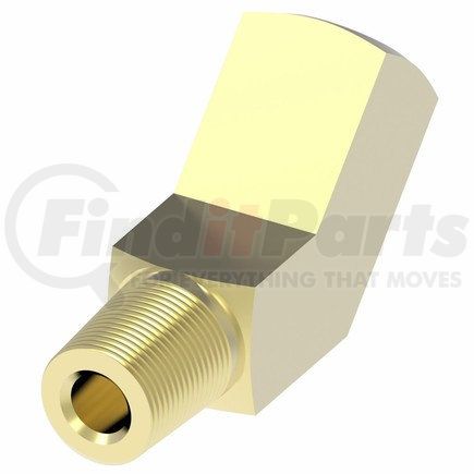 3350X6-CT by WEATHERHEAD - Pipe Brass 45° Street Elbow 3/8" Tube Size