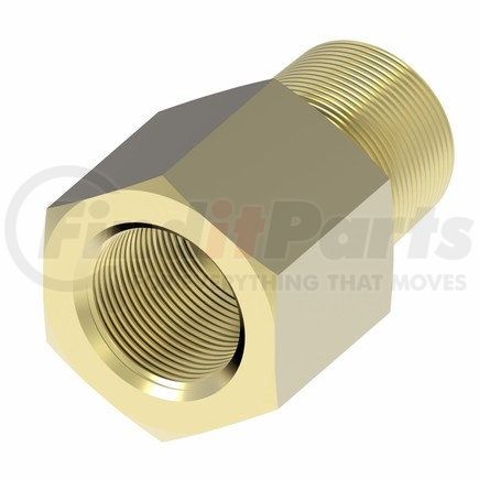6200X2 by WEATHERHEAD - Threaded Sleeve Brass Male Connector 1/8" Tube Size 1/8" Pipe Threads