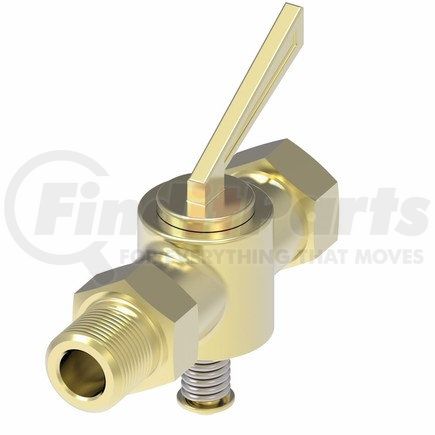 6729 by WEATHERHEAD - Flow Control Adapter Ground Plug & Multi Shut-Offs SAE 45° Flare Double