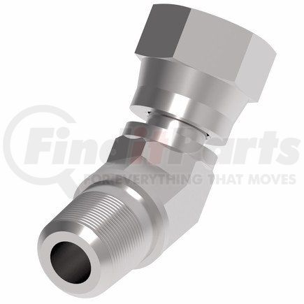 9355X16X20 by WEATHERHEAD - 45° Swivel Elbow Female Pipe Swivel to Male Pipe Steel Connectors