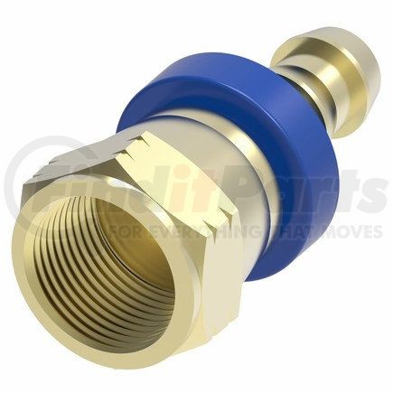 10005B-605-CT by WEATHERHEAD - Industrial Fitting - Hose Fitting (Reusable) Brass LowPres