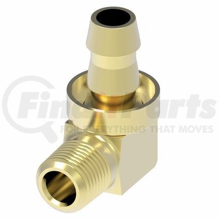 10006B-C04-CT by WEATHERHEAD - Industrial Fitting - Hose Fitting (Reusable) Brass LowPres