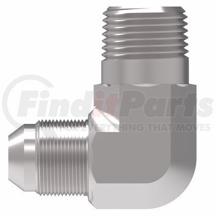 2024-4-5S by WEATHERHEAD - 2024 Series 90 Degree Elbow Adapter NPTF External Pipe/SAE 37° Flare