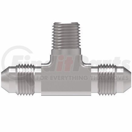 2030-6-6S by WEATHERHEAD - 2030 Series Hydraulic Coupling / Adapter - Male, Run Tee, SAE 37 Degree, 3/4-16 thread