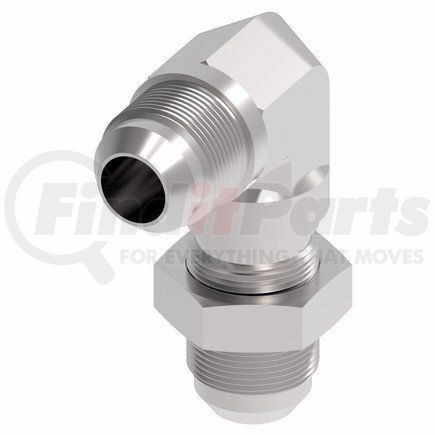 2043-6-6S by WEATHERHEAD - 2043 Series Elbow Adapter SAE 37° Flare Bulkhead/SAE 37˚ Flare
