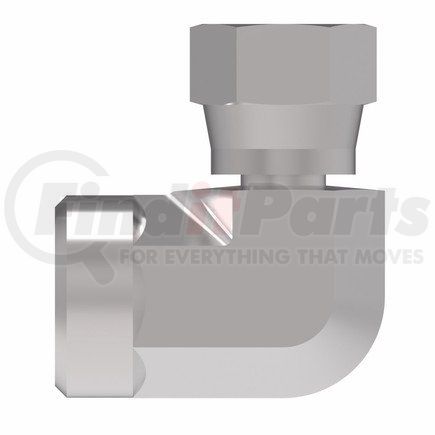 2048-4-8S by WEATHERHEAD - NPSM Internal Pipe Swivel to NPTF Internal Pipe Steel Adapter