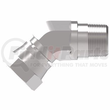 2049-4-4S by WEATHERHEAD - 2049 Series Elbow Adapter NPSM Internal Pipe swivel/NPTF External Pipe