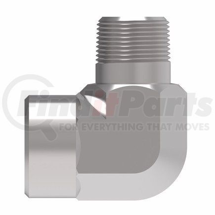 2089-6-6S by WEATHERHEAD - 2089 Series 90 Degree Elbow Adapter NPTF External Pipe/NPTF Internal Pipe