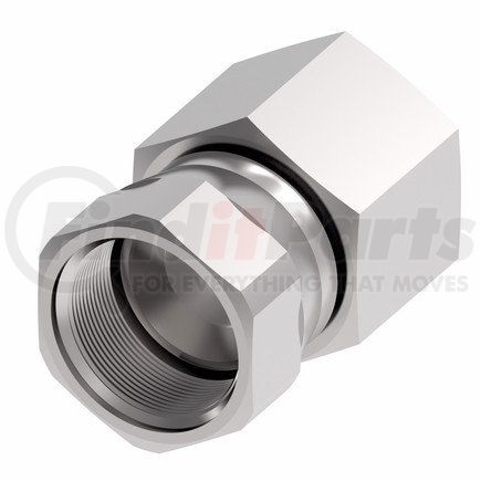 2242-4-6S by WEATHERHEAD - 2242 Series Straight Adapter NPTF Internal Pipe/SAE 37˚ Flare Swivel