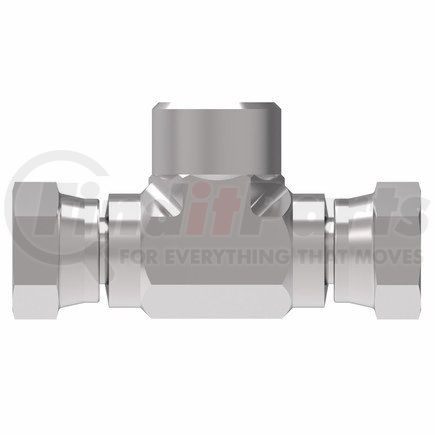 2253-6-6S by WEATHERHEAD - 2253 Series Tee/Y Adapter NPSM Internal Pipe Swivel/NPTF Internal Pipe