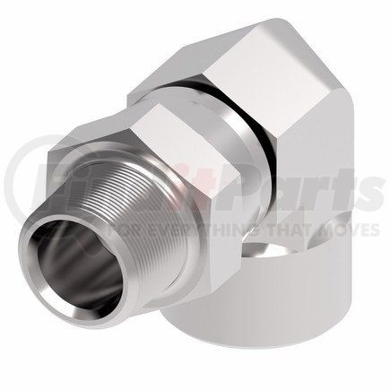 2252-6-6S by WEATHERHEAD - 2252 Series Elbow Adapter NPSM External Pipe swivel/NPTF Internal Pipe