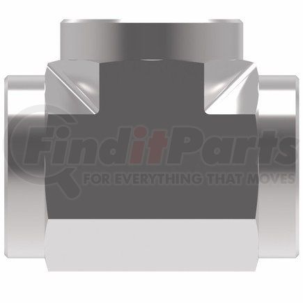 2255-8-8S by WEATHERHEAD - 2255 Series Tee/Y Adapter NPSM Internal Pipe Swivel