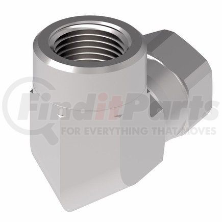 2244-8-10S by WEATHERHEAD - 2244 Series Elbow Adapter NPTF Internal Pipe/SAE 37° Flare Swivel