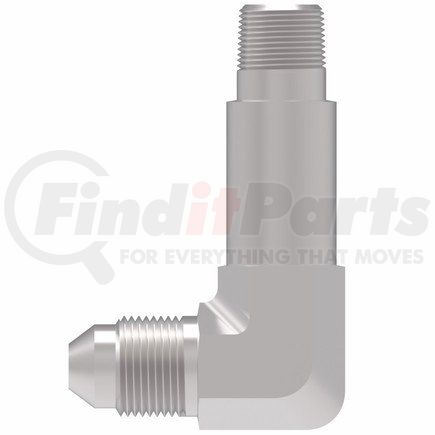 202413-4-6S by WEATHERHEAD - 202413 Series Elbow Adapter SAE 37° Male Flare/NPTF Male