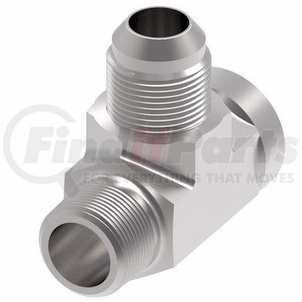 203301-2-4S by WEATHERHEAD - 203301 Series Tee/Y Adapter NPTF External Pipe/NPTF Internal Pipe/SAE 37° Flare