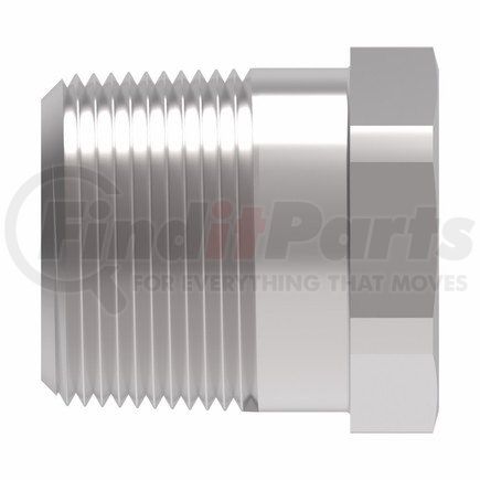 259-2082-6 by WEATHERHEAD - 2082 Series Straight Adapter NPTF Pipe/Plug