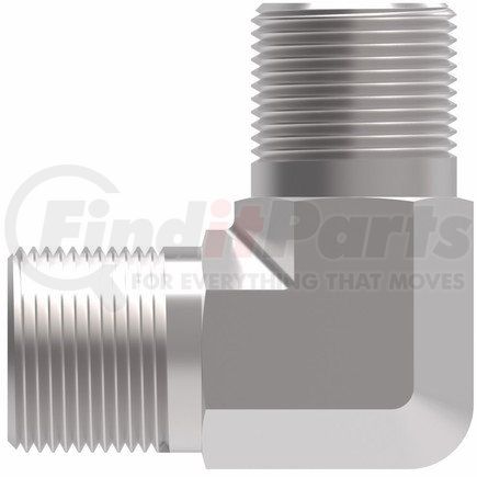 259-2024-8-8 by WEATHERHEAD - 2024 Series Elbow Adapter SAE 37° Male Flare/NPTF Male