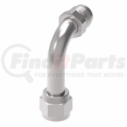 504095-10S by WEATHERHEAD - 504095 Series Elbow Adapter SAE 37° Flare Swivel/SAE 37˚ Flare